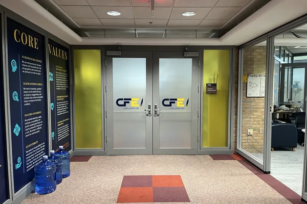 University of Michigan lobby environment
